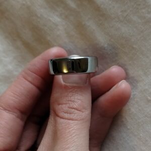 Horizon Silver Oura Ring Gen 3